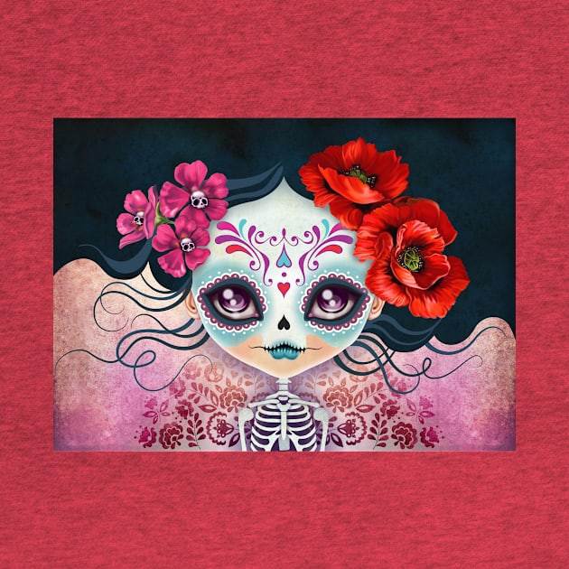 Amelia Calavera Sugar Skull by sandygrafik